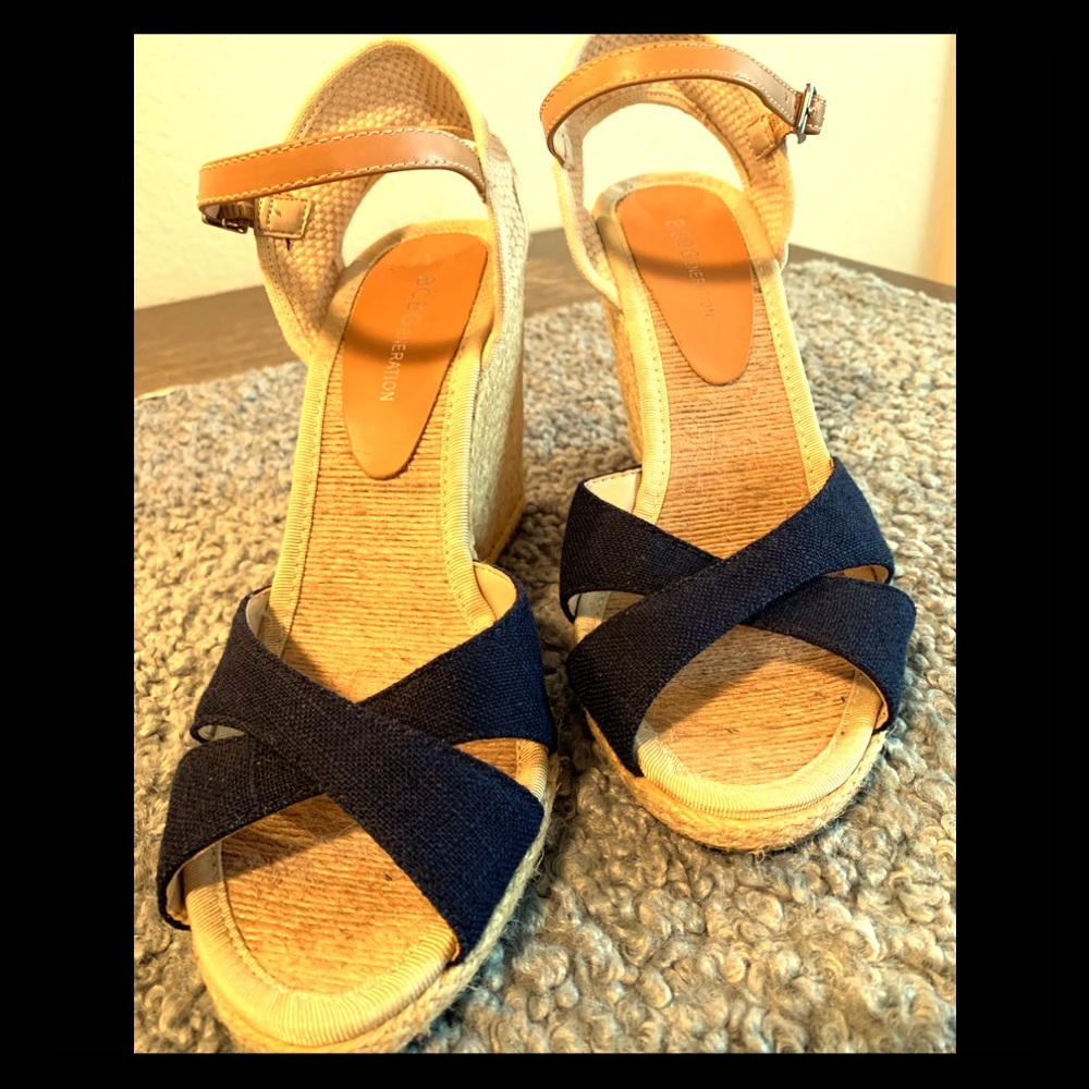 BCBG wedges